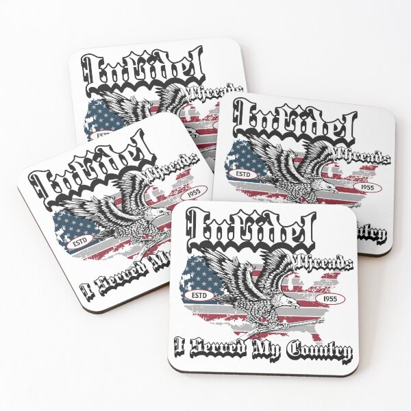 Item preview, "I Served My Country" Veteran Eagle designed and sold by King Arthur's Hall.