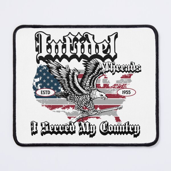 Item preview, "I Served My Country" Veteran Eagle designed and sold by King Arthur's Hall.