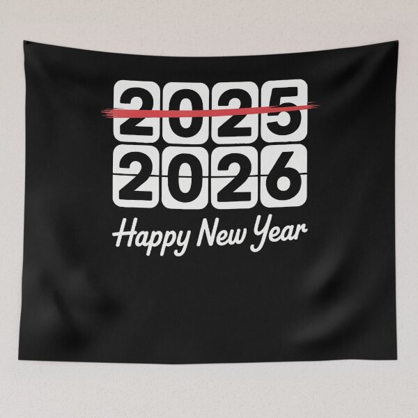 Item preview, Goodbye 2025 Hello 2026 Clock Happy New Year Party designed and sold by JanisPenelope.