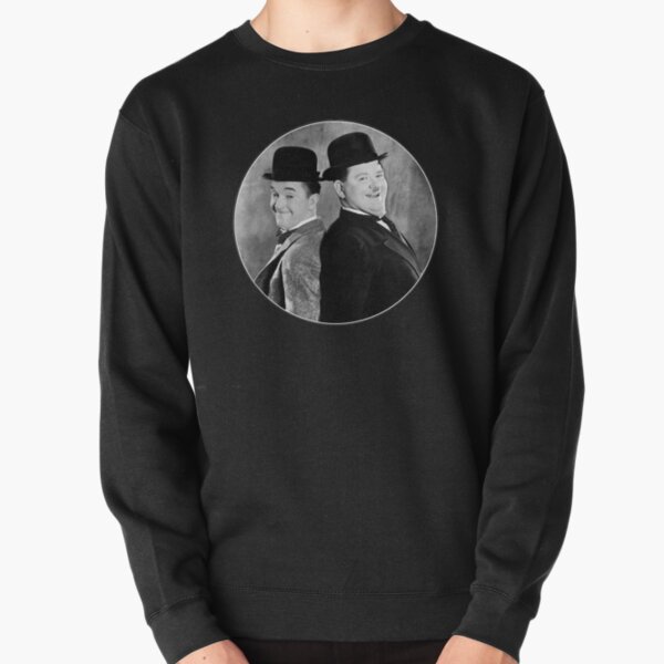 Laurel and Hardy, comedy double act Pullover Sweatshirt