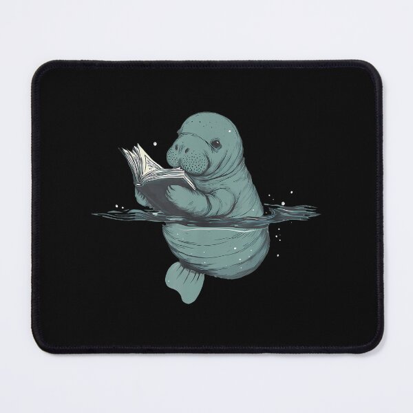 Item preview, Mana Reading Book Bookworm Manas Ocean Animal Lover designed and sold by JosephineEdith1.