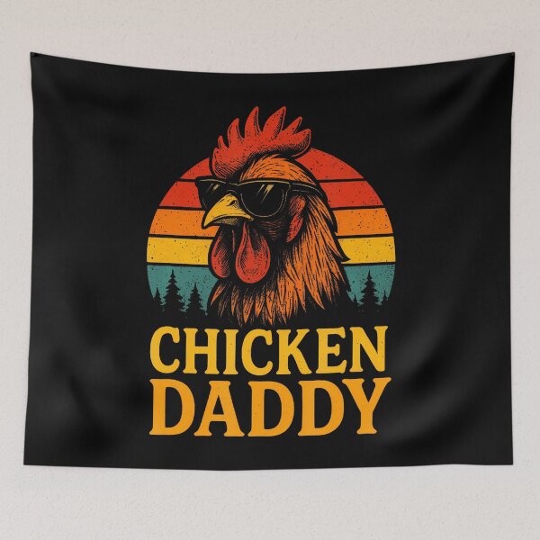 Item preview, Chicken Daddy - Funny Poultry Farmer Retro designed and sold by JanisPenelope.
