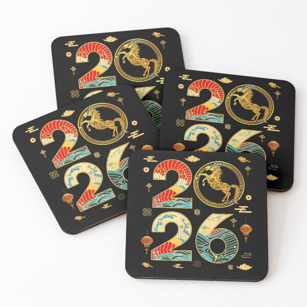 Item preview, Year Of The Horse 2026 Lunar New Year Chinese Zodiac Horse M designed and sold by DoraBlanche.