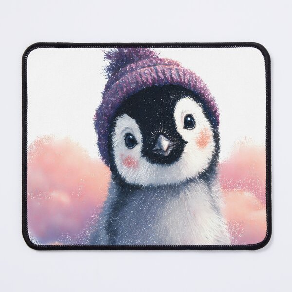 Item preview, Cute Little Cloud-Gazing Penguin Sticker designed and sold by DanielY01.