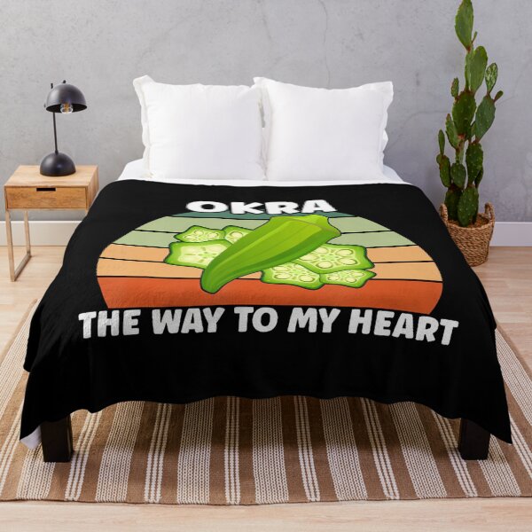 Item preview, Vegetarian Food Lover Way To My Heart Okra designed and sold by LindaRuby1.