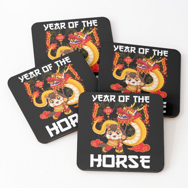 Item preview, Year Of The Horse Chinese Dragon Dance Lunar New Year 2026 designed and sold by DoraBlanche.