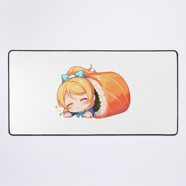 Item preview, Eli Ayase Love Live Anime Chibi Sushi Sweet Dream Design designed and sold by CarlosBender.