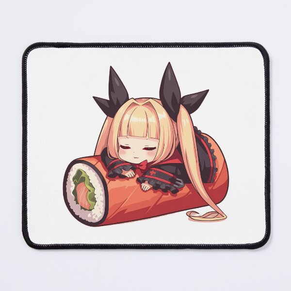 Item preview, Game Rachel Alucard Blazblue Gothic Chibi Sushi Sleepy Kawaii Design designed and sold by CarlosBender.