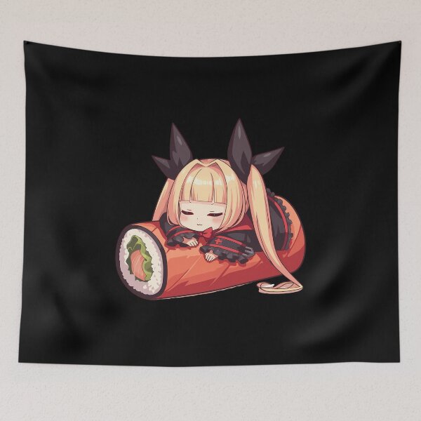 Item preview, Game Rachel Alucard Blazblue Gothic Chibi Sushi Sleepy Kawaii Design designed and sold by CarlosBender.
