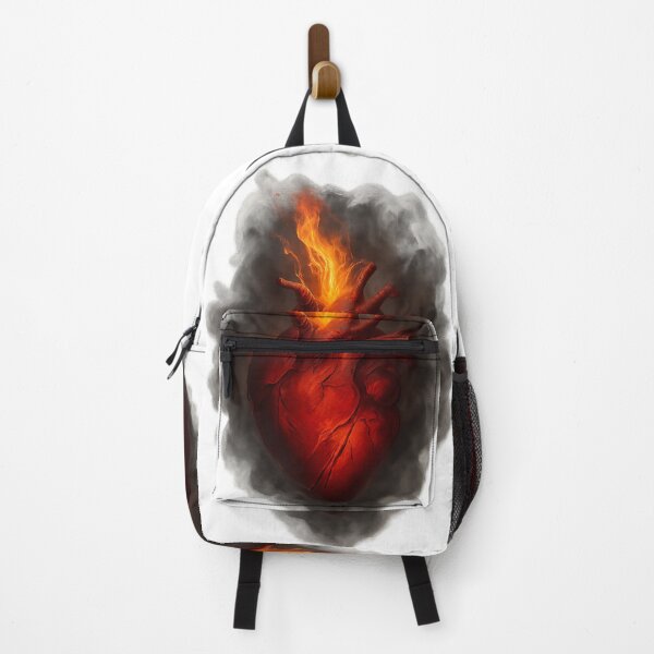 Item preview, Heart of Fire – Burning Passion Anatomical Heart designed and sold by Taymaz..