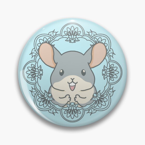 Item preview, Smiling Chinchilla with a Hint of Alphonse Mucha designed and sold by tayaan.