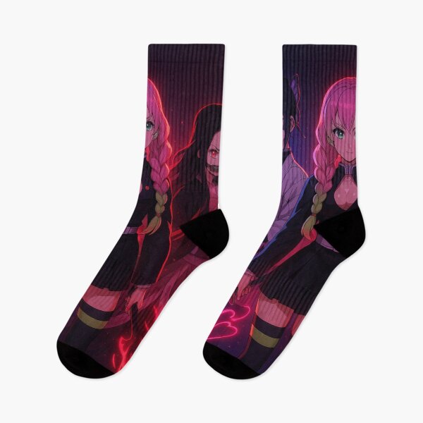 Item preview, Demon Slaying Trio: Mitsuri, Shinobu, and Nezuko designed and sold by Dreamy Panda Studio .