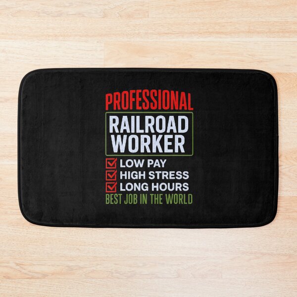 Item preview, Professional Railroad Worker Low Pay High Stress Long Hours designed and sold by JosephineEdith1.
