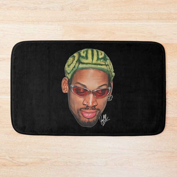 Item preview, Dennis-Rodman-Zig-Zag-Green-Hair designed and sold by NeleSchaefer.