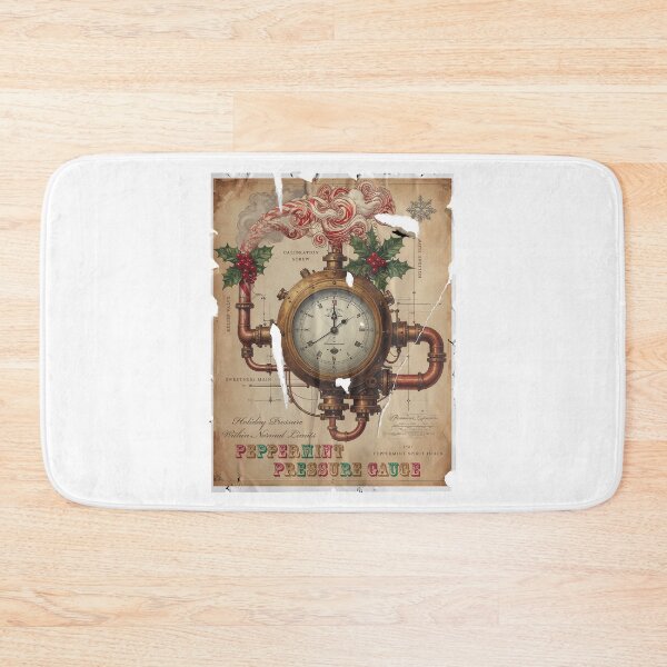 Item preview, Peppermint Pressure Gauge — Holiday Readings designed and sold by gstevensonart.