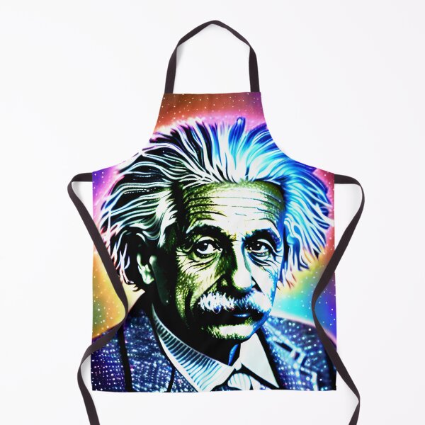 Item preview, Surreal Cosmic Portrait of Albert Einstein Art designed and sold by PinUpPizzazz.