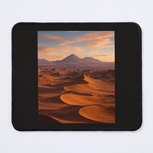 Item preview, Atacama Desert Sunset - Sand Dunes and Chilean Mountains designed and sold by Tienda-Vane.