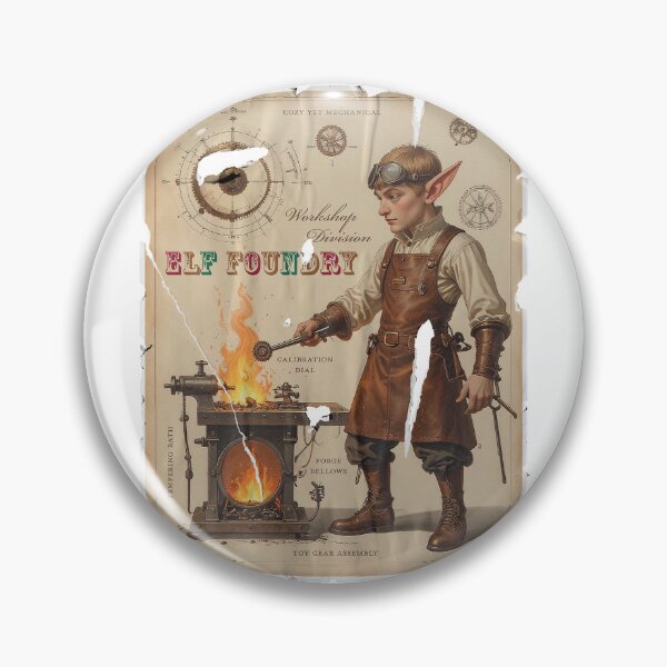 Item preview, Elf Foundry — Workshop Division designed and sold by gstevensonart.