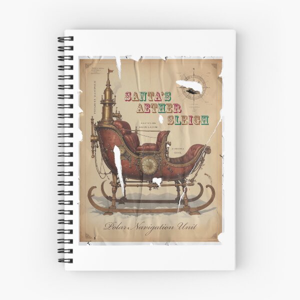 Item preview, Santa’s Aether Sleigh — Polar Navigation Unit designed and sold by gstevensonart.
