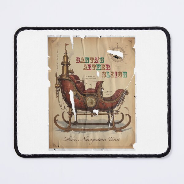 Item preview, Santa’s Aether Sleigh — Polar Navigation Unit designed and sold by gstevensonart.