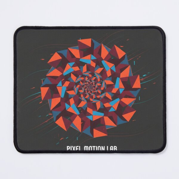 Item preview, Geometric Fractal Vortex Creative Code Art designed and sold by PixelMotionLab.