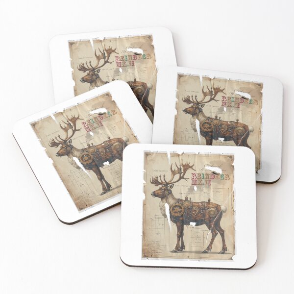 Item preview, Reindeer Mk II — Clockwork Harness Series designed and sold by gstevensonart.