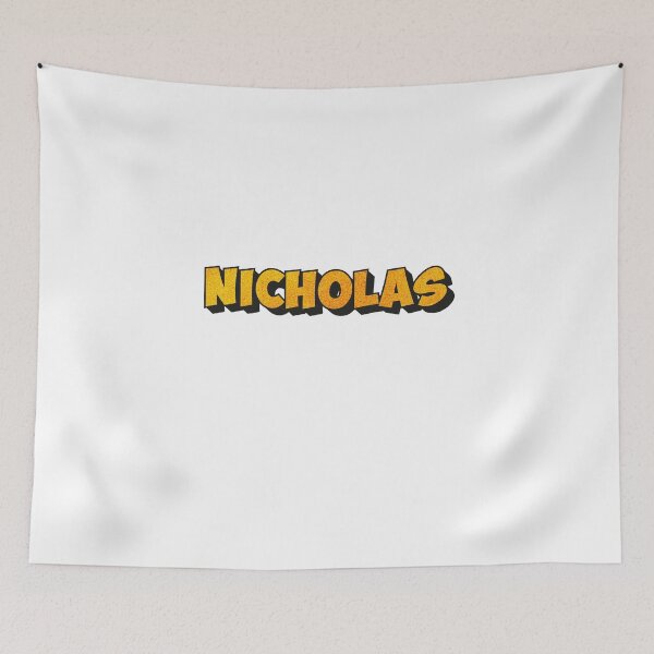 Item preview, Nicholas Personalized Custom Name Design for Men, Teens, and Boys designed and sold by Watsonarts.