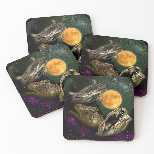 Item preview, Three Crab Moon, Crabs Howling At The Moon designed and sold by dnacademic.