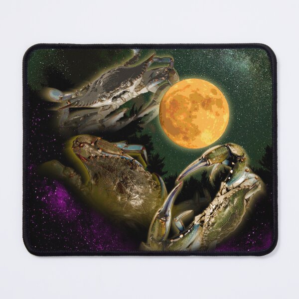 Item preview, Three Crab Moon, Crabs Howling At The Moon designed and sold by dnacademic.