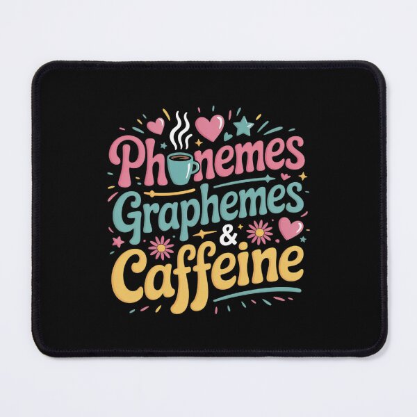 Item preview, Womens Phonemes Graphemes and Caffeine Reading Back to School  designed and sold by MarryIsMonth.