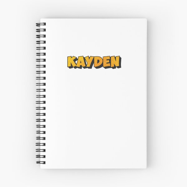 Item preview, Kayden Personalized Custom Name Design for Men, Teens, and Boys designed and sold by Watsonarts.