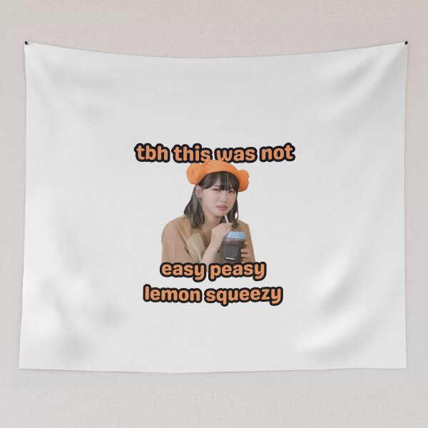 Item preview, tbh this was not easy peasy lemon squeezy designed and sold by Sunnie Jae Creates.