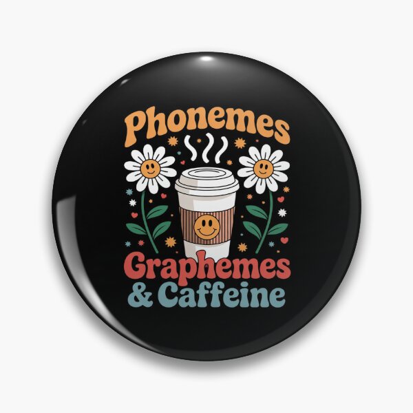 Item preview, Womens Phonemes Graphemes and Caffeine Teacher Back to School  designed and sold by MarryIsMonth.