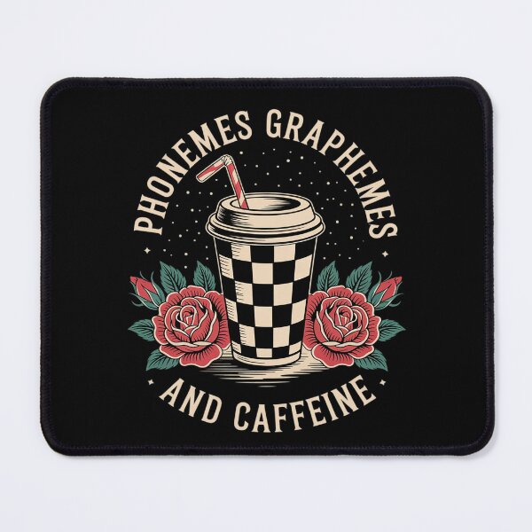 Item preview, Womens Phonemes Graphemes and Caffeine Teacher Reading  designed and sold by AquaKiev.