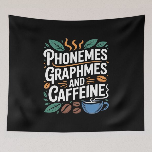 Item preview, Womens Phonemes Graphemes and Caffeine Teacher Reading2  designed and sold by AquaKiev.