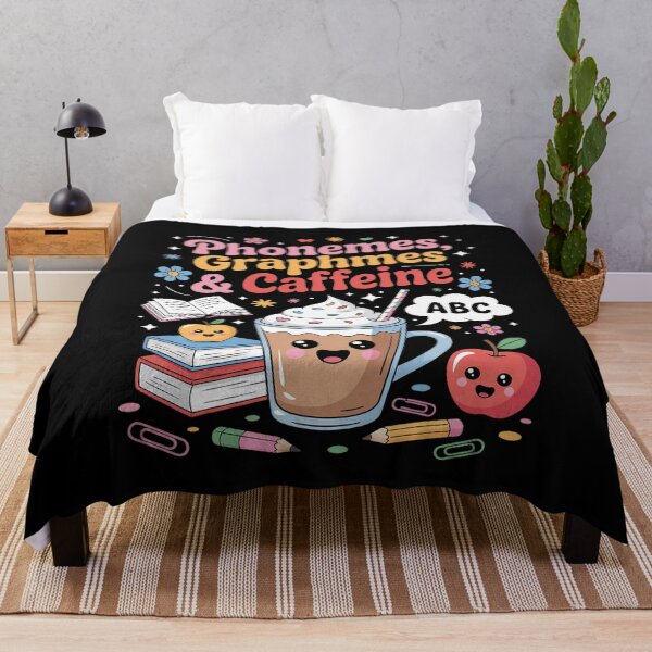 Item preview, Womens Phonemes Graphemes and Caffeine Literacy Back to School  designed and sold by MarryIsMonth.