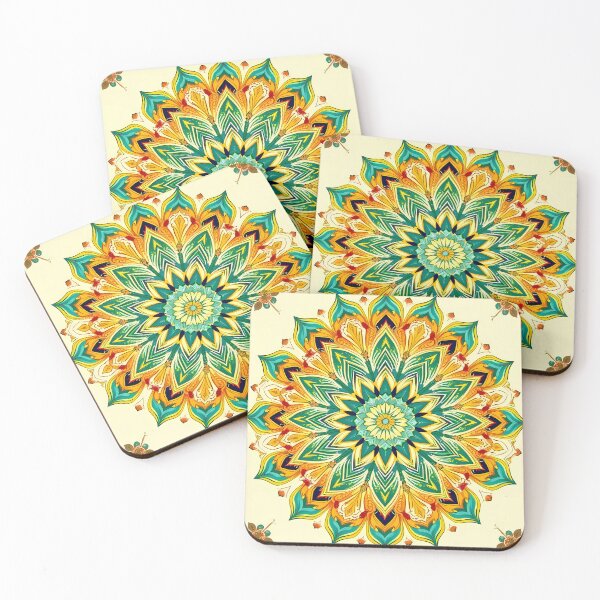 Item preview, 6 Vibrant Abstract Patterns Celebrating Color Artistic Expression designed and sold by ART ATTACK ZONE.