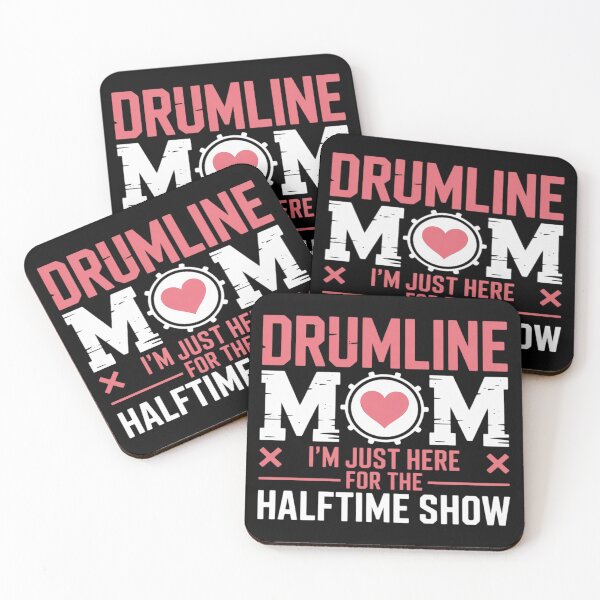 Item preview, Marching Band Drum Corps Drumline Mom Here For Halftime Show designed and sold by EntroRhim.