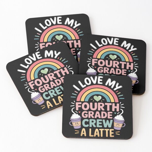Item preview, 4th Grade Teacher First Day Of School Coffee Teacher Latte designed and sold by MarryIsMonth.