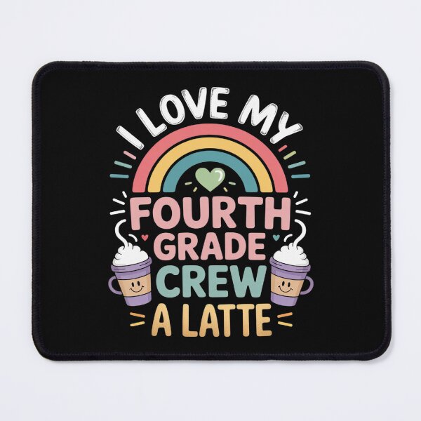 Item preview, 4th Grade Teacher First Day Of School Coffee Teacher Latte designed and sold by MarryIsMonth.