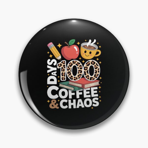 Item preview, 100 Day Coffee & Chaos 100th Day Of School Teacher Men Women designed and sold by AquaKiev.