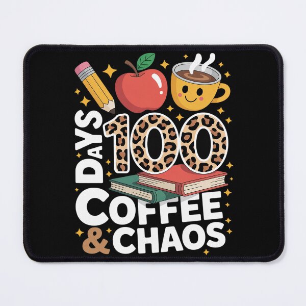 Item preview, 100 Day Coffee & Chaos 100th Day Of School Teacher Men Women designed and sold by AquaKiev.