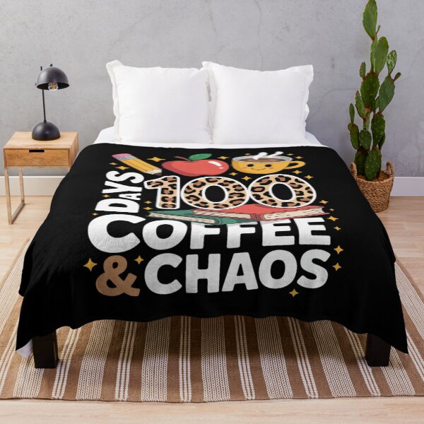 Item preview, 100 Day Coffee & Chaos 100th Day Of School Teacher Men Women designed and sold by AquaKiev.