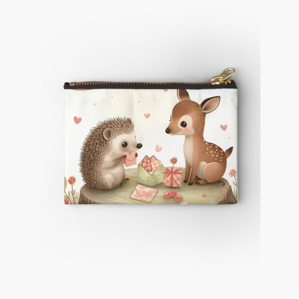 Item preview, Valentine’s Woodland Bunny & Bird • Whimsical Heart Garland Prep Art designed and sold by WildlifeWhimsy.