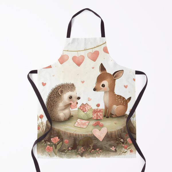 Item preview, Valentine’s Woodland Bunny & Bird • Whimsical Heart Garland Prep Art designed and sold by WildlifeWhimsy.