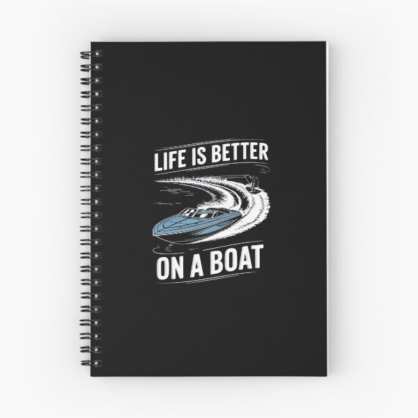 Item preview, Life is Better on a Boat Captain Boater Boating Pontoon designed and sold by EntroRhim.