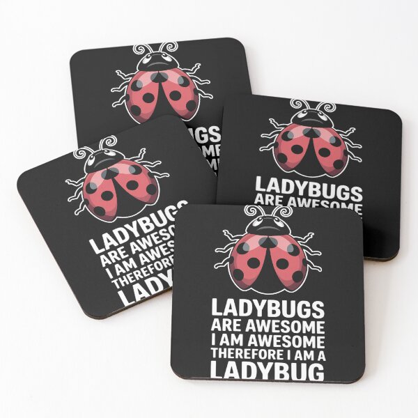 Item preview, Ladybugs Are Awesome I Am Awesome Therefore I Am a Ladybug designed and sold by EntroRhim.