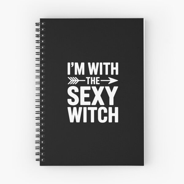 Item preview, I'm With The Sexy Witch Halloween Party Matching designed and sold by EntroRhim.