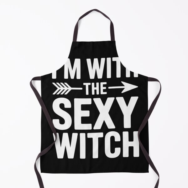 Item preview, I'm With The Sexy Witch Halloween Party Matching designed and sold by EntroRhim.