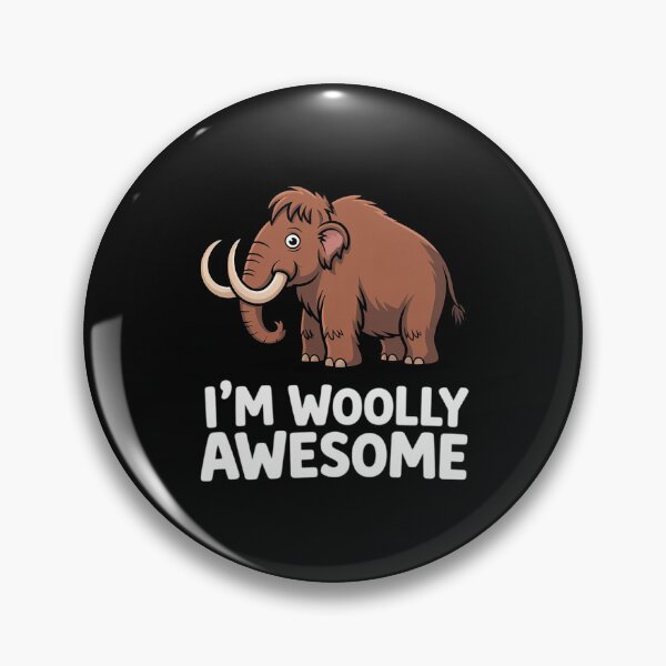 Artikelvorschau, Ich bin Woolly Awesome Cute Boys Girls Kids Woolly Mammoth entworfen und verkauft von EntroRhim.